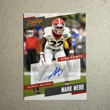 2021 Panini Chronicles Draft Picks - Prestige Xtra Points Signatures Mark Webb