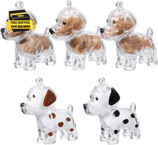 Dog Hair Collector Keychain, 5 Pcs Pet Hair Memorial Keepsake Charm Memorial Sto