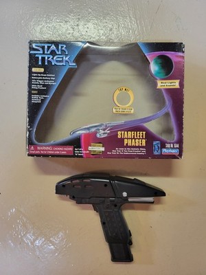 1997 Star Trek Starfleet Phaser toy by Playmates Stock No. 16144