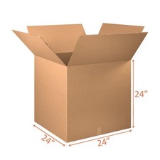 24x24x24 Double Wall Shipping and Packing Box 1 Pack 