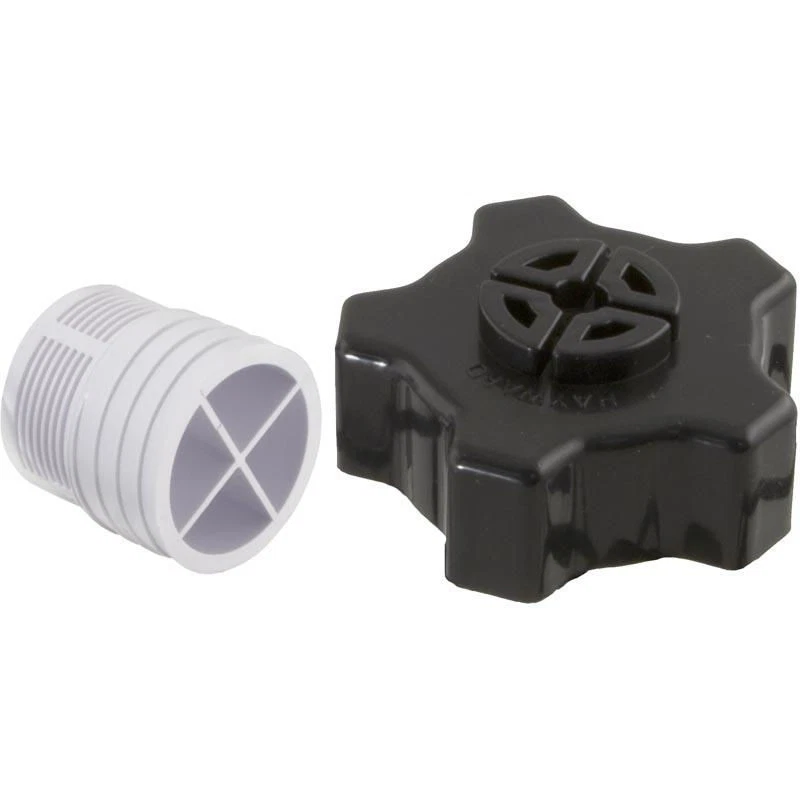 Hayward SX180LA Bouchon De Vidange Avec Joint Noir Pro Series - Photo 1/1