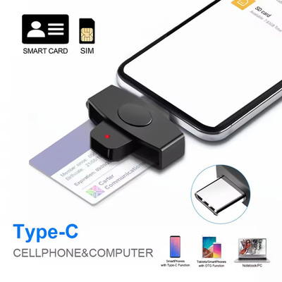USB SIM Kartenleser Smartcard Chipkartenleser Leser ID-Kartenleser ID EMV-Karte