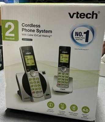 VTech CS6919-2 DECT 6.0 2-Handset Cordless Phone