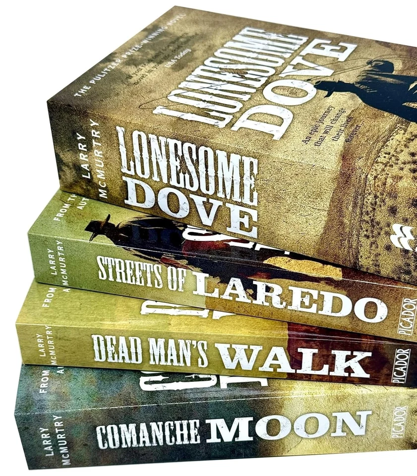 Lonesome Dove Series By Larry McMurtry 4 Books Collection - Fiction - Paperback - Image 2 of 4