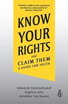 Know Your Rights: and Claim Them von Jolie, Angelina | Buch | Zustand gut