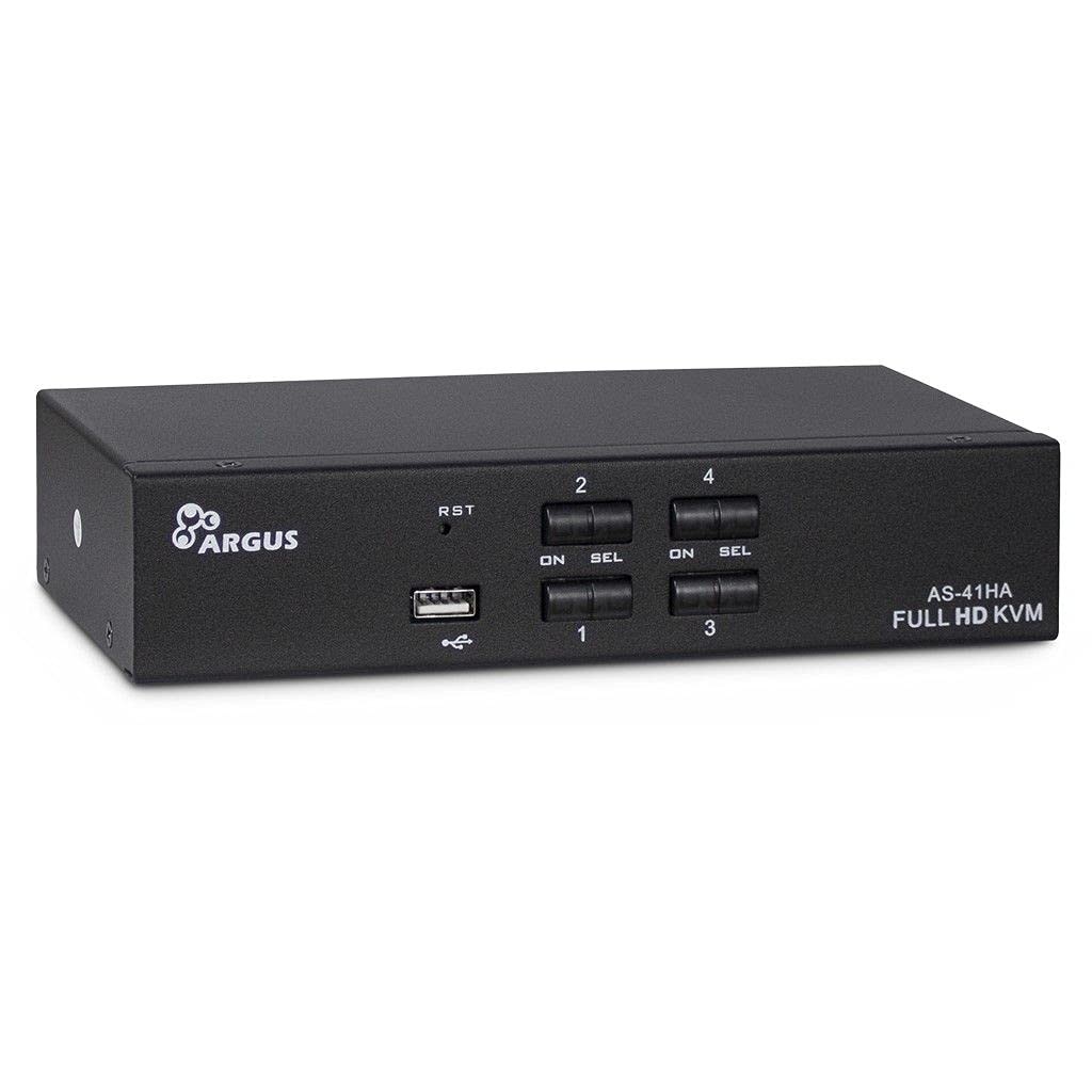 Кабель HDMI Inter-Tech KVM KVM-AS-41HA с разъемом 4X HDMI, 8X 3,5 мм, 3 пол. Klinke 1 Power li