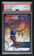 1993-94 Upper Deck Box Set Holojam Doug West #H16 PSA 8 0nr3