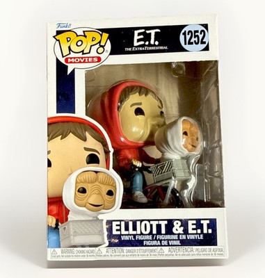 Funko POP! ET the Extra Terrestrial Elliott on Bike w/ E.T. in Basket #1252