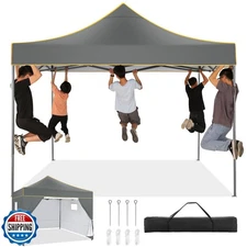COBIZI 10x10 Heavy Duty Pop Up Canopy Tent for Event Commercial I