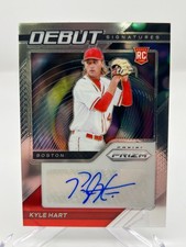 2021 PANINI PRIZM KYLE HART RC DEBUT SIGNATURES NO. DS-KH RED SOX