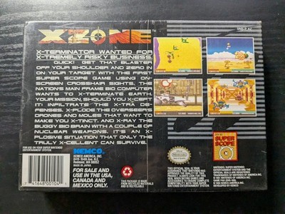 X-Zone (Super Nintendo Entertainment System, 1992) for sale online