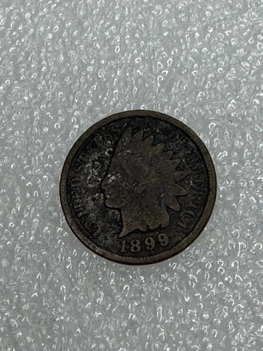 1899 Indian Head Penny / Nice Coin / Good Details