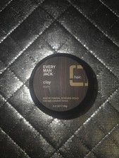 Every Man Jack Hair Clay Matte Finish Strong Hold 3.4 Oz (Hard To Find)