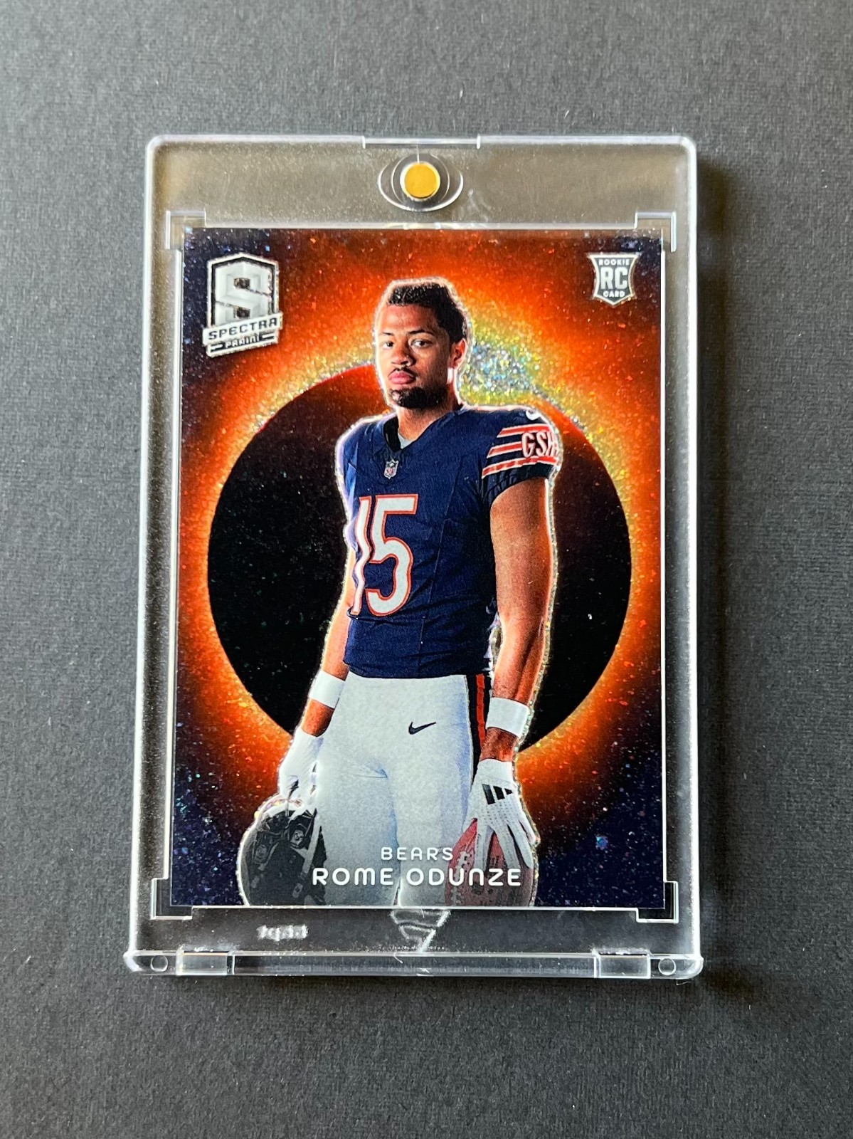 2024 Panini Spectra - Rome Odunze #SE-ROE Solar Eclipse Case Hit RC SSP