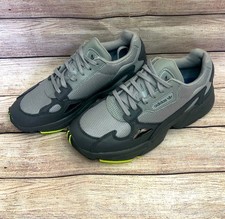 Women s Adidas Falcon EE5115 Grey Four Grey Two Hi-Res Yellow Size 7