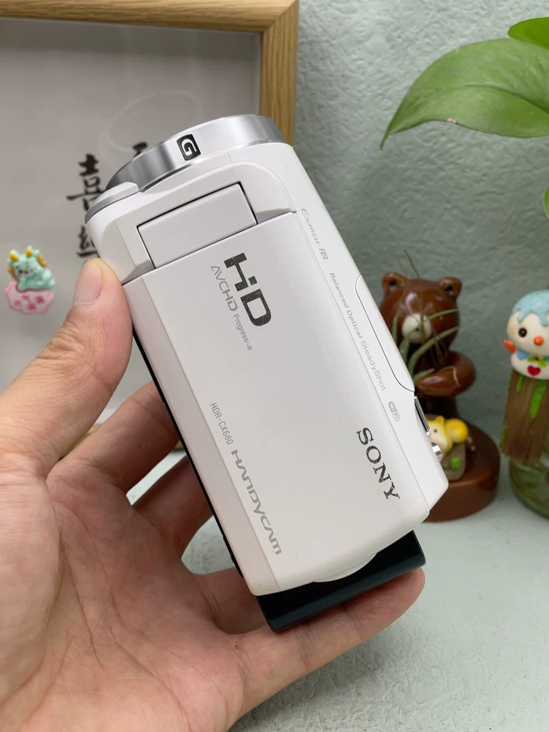 Sony HDR-CX680 Memory Video Camera Tested English White | eBay