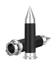 Hand Grips 1 Inch/25mm Motorcycle Handlebar Grips Cable Throttle Compatible H...