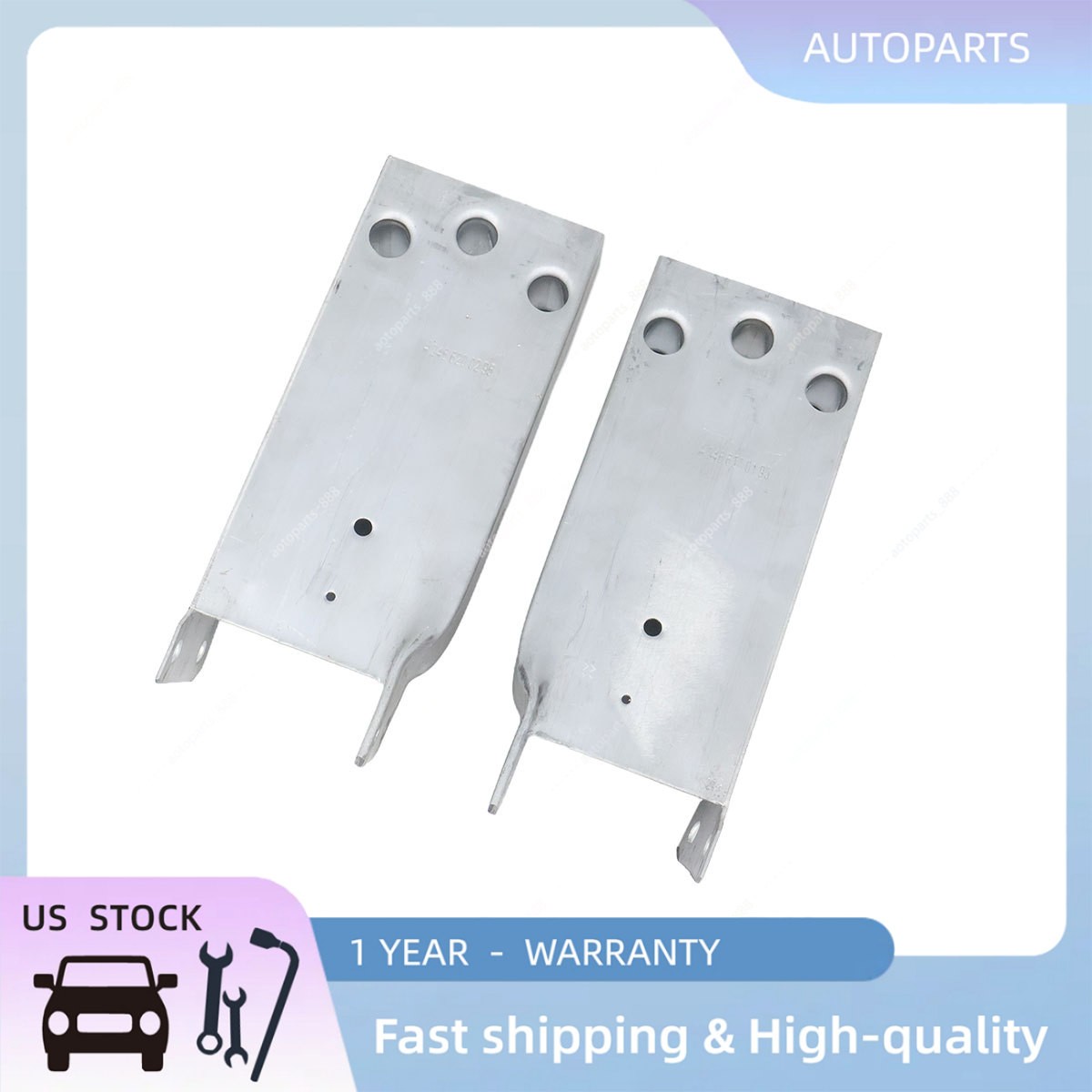 Front Left and Right Side Bumper Bracket Support Fit for Mercedes-Benz GLA250 US