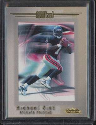 2001 Fleer Showcase MICHAEL VICK RC Rookie Avant Card /500 Falcons #116 BIN80