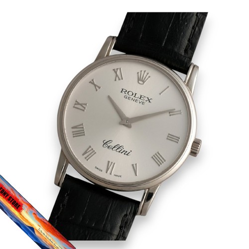 Rolex Cellini 5116 K18WG Solid Gold Manual Winding Roman Numerals