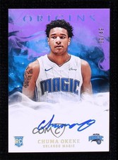 2019-20 Panini Origins FOTL Purple 30/49 Chuma Okeke #125 Rookie Auto RC 7zf