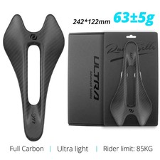 Carbon Fiber Road Bicycle Saddle Ultralight Double-Track Hollow Seat Cushions