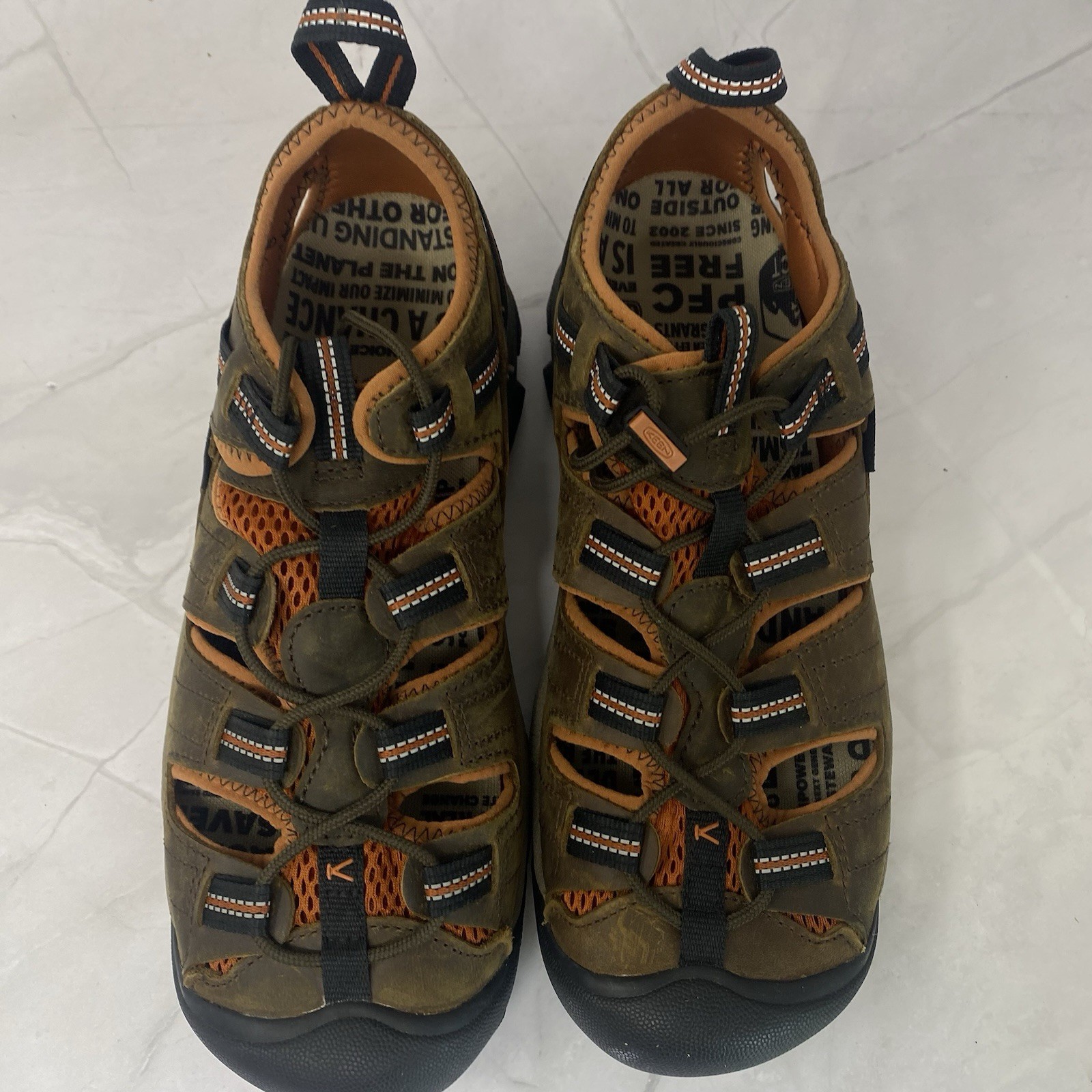 Sandali Keen Uomo Taglia 8 M Arroyo 2 Escursionismo Trail Impermeabili Nero Marrone 1008419