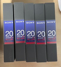 Sony Betacam 20 tapes - BCT-20Ma