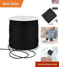 Durable 100 Yards 1mm Nylon String - Perfect for DIY Jewelry and Macrame