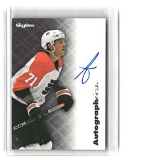 Tyson Foerster 2023-24 SkyBox E-X 2000 Autographics Rookies