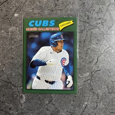 2026 Topps Heritage Green Border Moises Ballesteros Cubs # 247