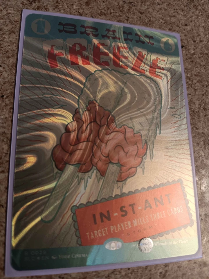 Brain Freeze (Halo - Foil) Encyclopedia of Magic Secret Lair - Image 2 of 2