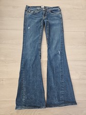true religion low rise bootcut women jeans vintage y2k size 30