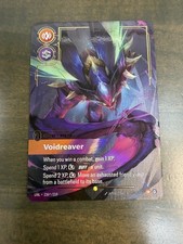 Kha'Zix Voidreaver - League of Legends Riftbound UNL 236*/219 Signature Card NM — live eBay listing