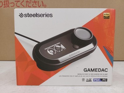 SteelSeries GameDAC SC-00005 USB Amp/DAC PS4/PC 16-80Ω w/Box