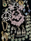 Luxury Lot Of Vintage Jewelry Costume Mix. Many Signed. STYLISH BEAUTIFUL