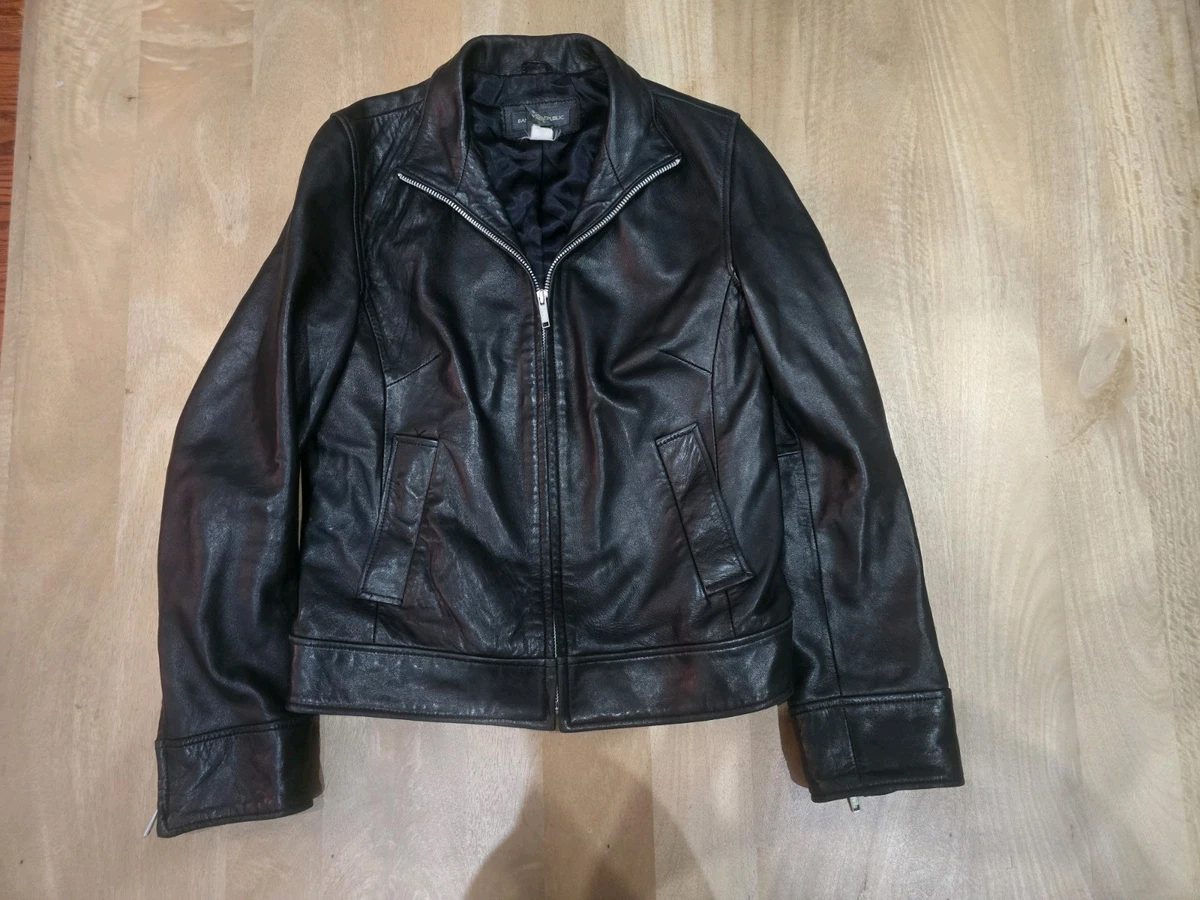Banana Republic Coats, Jackets & Vests Leather Outer Shell for