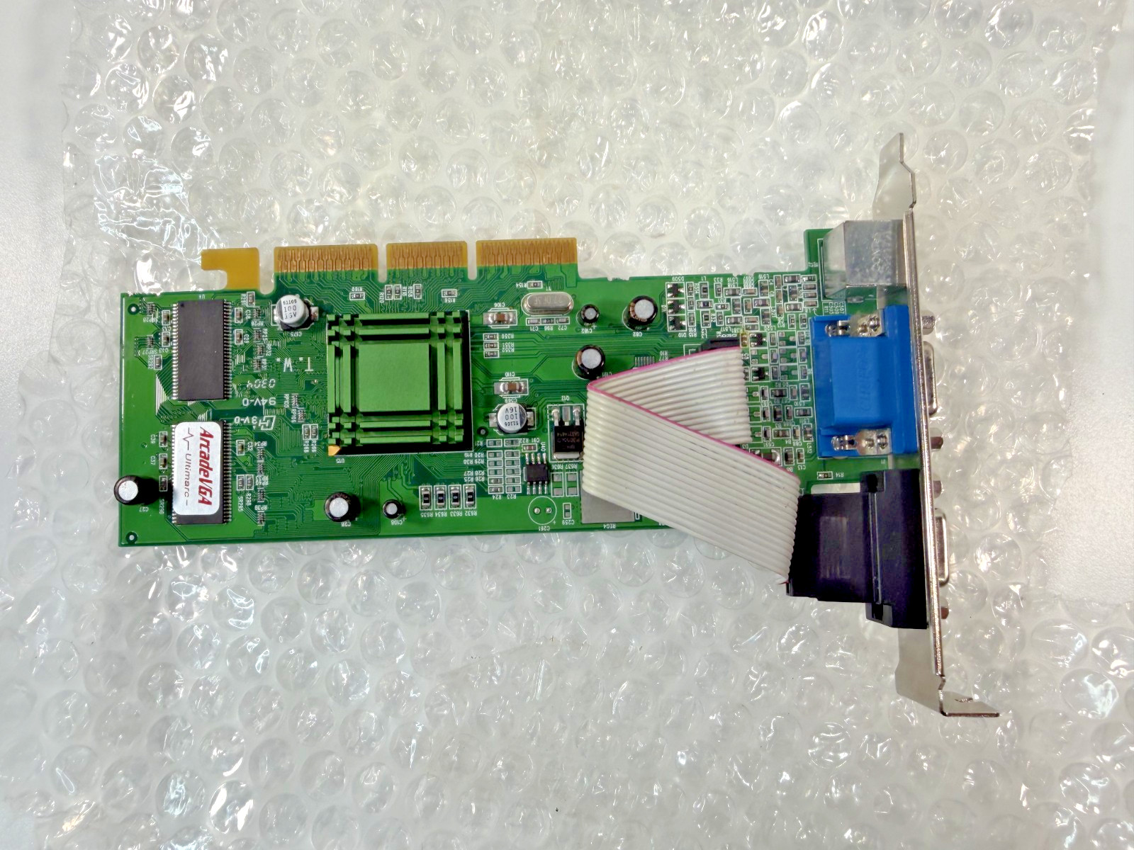 Ultimarc ArcadeVGA AGP Graphics Card ATI Radeon CRT MAME Retro Gaming GPU