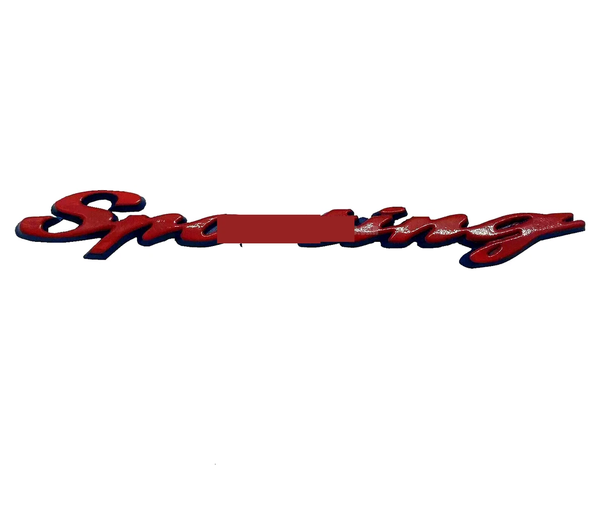 Emblema Fiat Rosso E Argento 95mm - Per 500, Ducato, Panda, Punto E Abarth - Personalizza La Tua Auto!