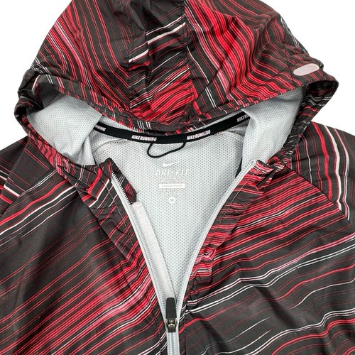 Nike Windrunner Hooded Jacket Draw String Hood Full Zip Men's Medium - Picture 7 of 10