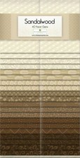 Essential Gems By Wilmington Prints - Sandalwood 40 Karat Gems/Jelly Roll
