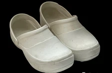 Crocs White Clogs 8 Non Slip Women's Closed Toe Nursing Work Mercy #10876