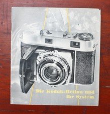 KODAK RETINA SALES BROCHURE IN GERMAN/131993