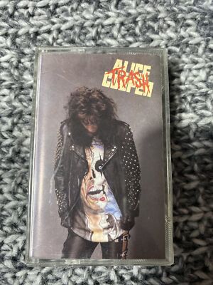 Cassette Tape Alice Cooper. Trash V. G