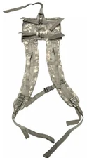 US MILITARY MOLLE II ENHANCED SHOULDER STRAPS w/ QR Straps ACU RIFLEMAN RUCKSACK
