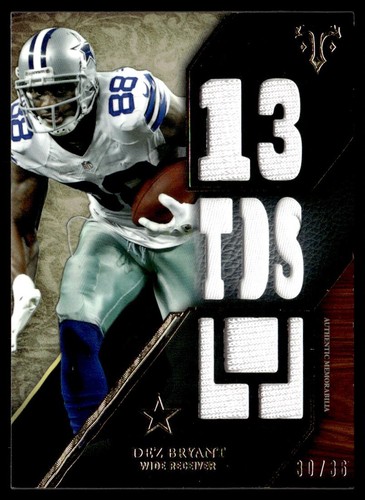 Pièce Argent Dez Bryant Dallas Cowboys Cadre Highland Mint - Édition Limitée 4/1000