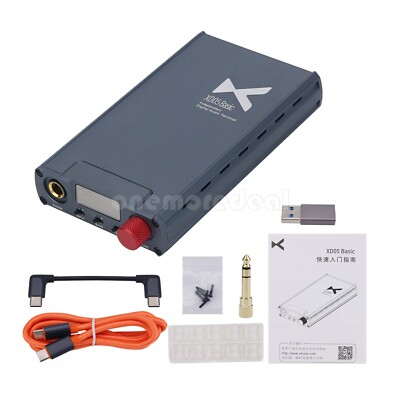 Xduoo XD05 BASIC DAC Decoder Headphone Amp Independent Digital Audio Terminal