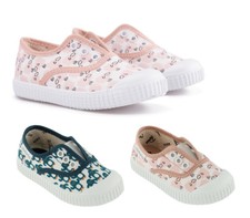 Kids Shoes Canvas Slip On Sneakers Printed Cotton Shoes New