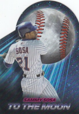 SAMMY SOSA TOPPS BIG LEAGUE TO THE MOON DIE CUT CHICAGO CUBS #14 2024 24