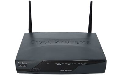 CISCO - CISCO878W-G-E-K9 - G.SHDSL Security Router with wireless 802.11g ETSI co